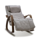 Fauteuil de massage rocking-chair vert – siège relaxant avec fonction massage pour le dos et les lombaires